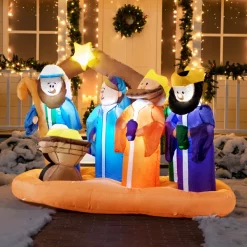 Joiedomi 7ft Christmas Inflatable Nativity Scene Decoration 11 Joiedomi 7ft Christmas Inflatable Nativity Scene Decoration -Christmas Ornaments Sales Store 7ft Christmas Inflatable Nativity Scene Decoration 4 600x600 1