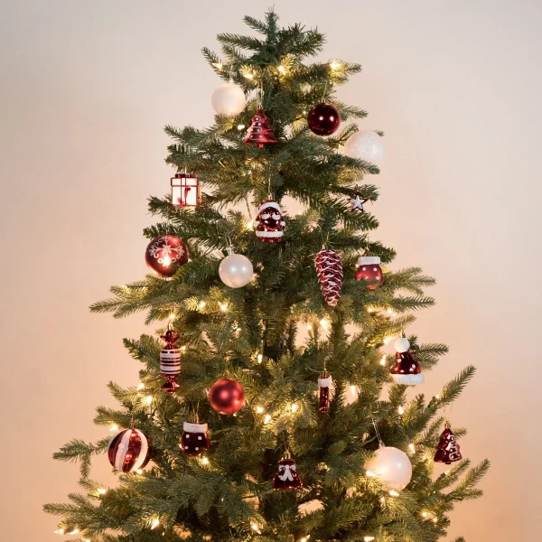 Joiedomi 81pcs Red And White Christmas Ball Ornaments 6 Joiedomi 81pcs Red And White Christmas Ball Ornaments - Image 4