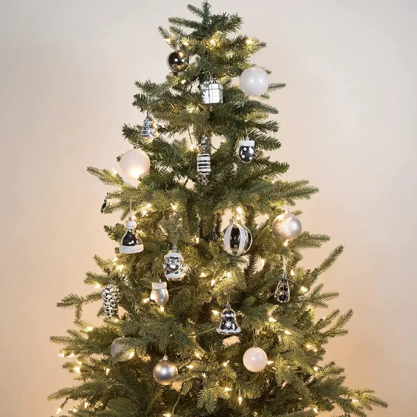 Joiedomi 81pcs White And Silver Christmas Ornaments 6 Joiedomi 81pcs White And Silver Christmas Ornaments - Image 4