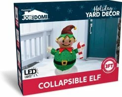 Joiedomi 3ft 100 LED Collapsible Elf Yard Light -Christmas Ornaments Sales Store 817NIROHIcL. AC SL1500 600x476 1
