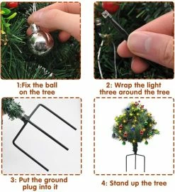 Joiedomi 2pcs Christmas Tree Pathway Lights Set 24.5in -Christmas Ornaments Sales Store 81IOw6 BLYL. AC SL1500 1 600x657 1