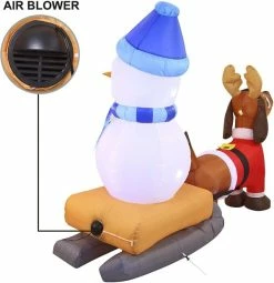 Joiedomi 8ft Long Christmas Inflatable Weiner Dog Yard Decor 11 Joiedomi 8ft Long Christmas Inflatable Weiner Dog Yard Decor -Christmas Ornaments Sales Store 81N 60ydu9L. AC SL1500 1 600x619 1