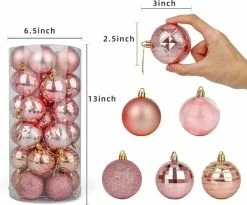 Joiedomi 34pcs Baby Blue Christmas Ball Ornaments 2.36in 10 Joiedomi 34pcs Baby Blue Christmas Ball Ornaments 2.36in -Christmas Ornaments Sales Store 81VmsCMcQIL. AC SL1500 600x498 1