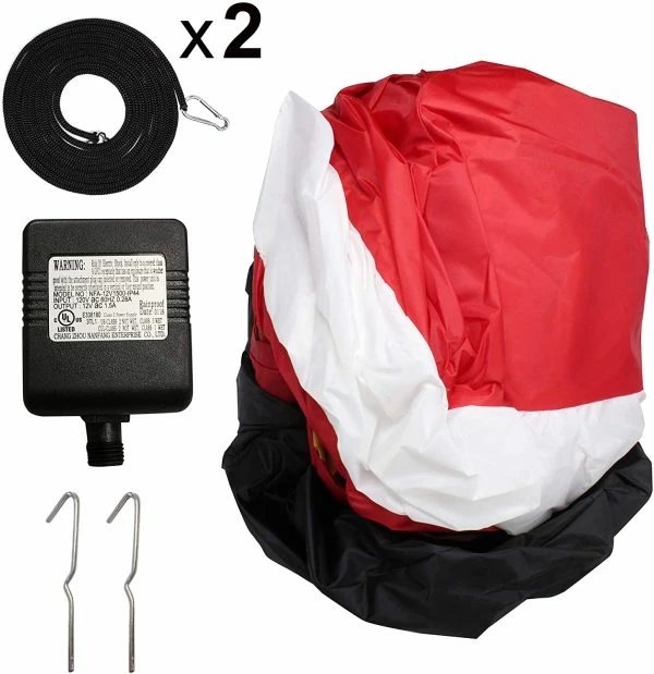 Joiedomi 8ft Long Christmas Inflatable Weiner Dog Yard Decor 7 Joiedomi 8ft Long Christmas Inflatable Weiner Dog Yard Decor - Image 5