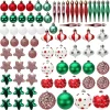 Joiedomi 76pcs Red And Green Christmas Ornaments -Christmas Ornaments Sales Store 82Pcs Red amp Green Christmas Ornaments Assorted Style 1 result 600x602 1
