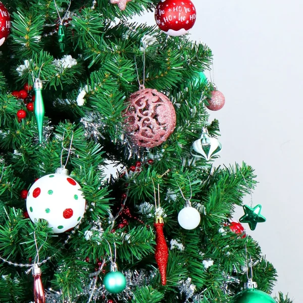 Joiedomi 76pcs Red And Green Christmas Ornaments 8 Joiedomi 76pcs Red And Green Christmas Ornaments - Image 6