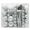 Joiedomi 87pcs Christmas White And Silver Ornaments -Christmas Ornaments Sales Store 87ct Assorted Red amp White Christmas Ornaments Set with Pine Corn 1 result 2 scaled 600x600 1