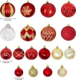 Joiedomi 87pcs White And Baby Blue Christmas Ball Ornaments 9 Joiedomi 87pcs White And Baby Blue Christmas Ball Ornaments -Christmas Ornaments Sales Store 87ct Assorted Red amp White Christmas Ornaments Set with Pine Corn 3 result 1 600x639 1