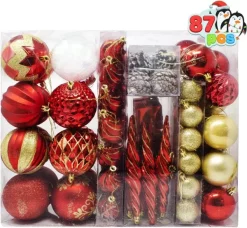 Joiedomi 87pcs White And Baby Blue Christmas Ball Ornaments 10 Joiedomi 87pcs White And Baby Blue Christmas Ball Ornaments -Christmas Ornaments Sales Store 87ct Assorted Red amp White Christmas Ornaments Set with Pine Corn 4 result 600x553 1