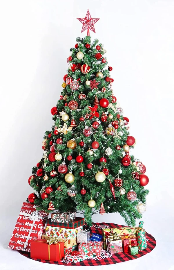 Joiedomi 87pcs White And Baby Blue Christmas Ball Ornaments 7 Joiedomi 87pcs White And Baby Blue Christmas Ball Ornaments - Image 5