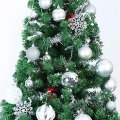Joiedomi 88pcs Christmas Ball White And Silver Ornaments -Christmas Ornaments Sales Store 88 Pcs Assorted Shatterproof Silver amp White Christmas Ornaments 6 result 600x600 1