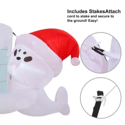 Joiedomi 8ft LED Ice Bricks Banner Merry Christmas Inflatable -Christmas Ornaments Sales Store 8ft Ice Bricks Banner Christmas Inflatable 4 result 600x600 1