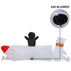 Joiedomi 8ft LED Ice Bricks Banner Merry Christmas Inflatable -Christmas Ornaments Sales Store 8ft Ice Bricks Banner Christmas Inflatable 5 result 600x600 1