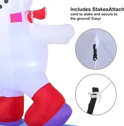 Joiedomi 8ft Inflatable LED High Five Snowman Ice Skating 12 Joiedomi 8ft Inflatable LED High Five Snowman Ice Skating -Christmas Ornaments Sales Store 8ft Inflatable LED High Five Snowman Ice Skating 2 600x609 1