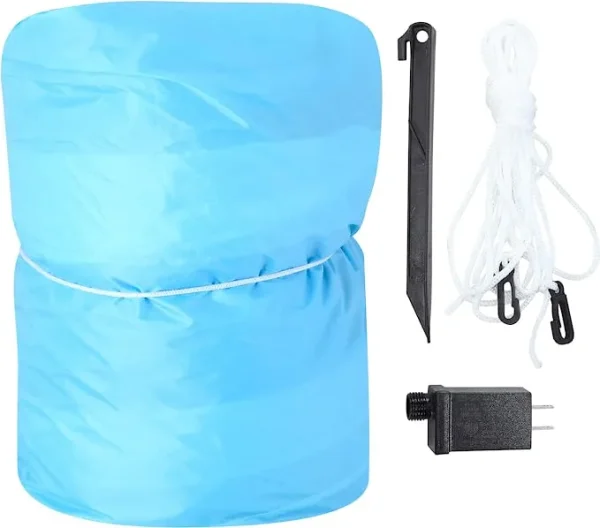 Joiedomi 8ft Inflatable LED High Five Snowman Ice Skating 8 Joiedomi 8ft Inflatable LED High Five Snowman Ice Skating - Image 6