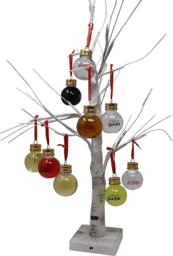 Joiedomi 9pcs Christmas Boozeball Ornament Balls Set 1.7oz -Christmas Ornaments Sales Store 9 Pcs Boozeball Christmas Ornaments 5 result 600x888 1