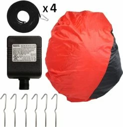 Joiedomi 9.5ft LED Christmas Inflatable Santa With Reindeer -Christmas Ornaments Sales Store 9.5ft LED Christmas Inflatable Santa with Reindeer 3 600x620 1