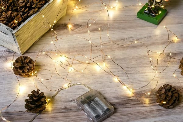 Joiedomi 200 LED Warm White Led USB Operated Fairy Lights 66ft 5 Joiedomi 200 LED Warm White Led USB Operated Fairy Lights 66ft - Image 3