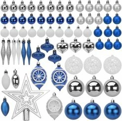 Joiedomi 70Pcs Blue, Silver&White Christmas Ornaments With Heart -Christmas Ornaments Sales Store 91EDG6hC7hL. AC SL1500 9c40073d 9618 4f95 be69 d451249bf8dd 600x597 1