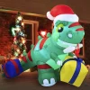 Joiedomi 6ft LED Christmas Dinosaur Inflatable With A Gift -Christmas Ornaments Sales Store 91QACNRqHkL. AC SL1500 600x600 1