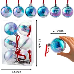 Joiedomi 6pcs DIY Clear Christmas Ornament Balls -Christmas Ornaments Sales Store B09BP2BLCG product images 2 result 600x600 1
