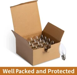 Joiedomi 25pcs C9 Christmas Replacement Light Bulb -Christmas Ornaments Sales Store C9 Incandescent Bulb 25 Packs Christmas Replacement Light Bulb 4 result 600x591 1