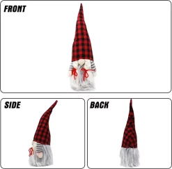 Joyin 2pcs Couple Plush Gnome Ornaments Tabletop -Christmas Ornaments Sales Store Christmas Couple Gnome Christmas Tabletop 3 result 600x591 1