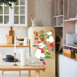 Joyin Christmas Door Cover With Window Clings 11 Joyin Christmas Door Cover With Window Clings -Christmas Ornaments Sales Store Christmas Door Cover with Window Clings 6 result 600x600 1