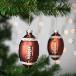 Joyin Christmas Football Ornament Glass Blown Ornament