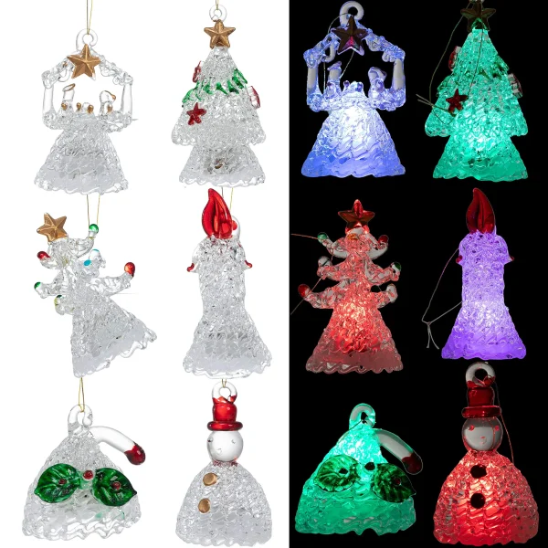 Joyin Christmas Glass Ornaments Tree Decorations 3 Joyin Christmas Glass Ornaments Tree Decorations