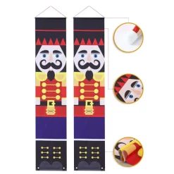 Joyin Life Size Nutcracker Outdoor Wall Christmas Banner 9 Joyin Life Size Nutcracker Outdoor Wall Christmas Banner -Christmas Ornaments Sales Store Christmas Nutcracker Hanging Door Banner 3 result 600x600 1