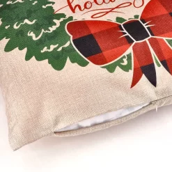Joiedomi 6pcs Buffalo Plaid Christmas Pillow Covers -Christmas Ornaments Sales Store Christmas Pillow Covers with Rustic Farmhouse Design 7 result 600x600 1