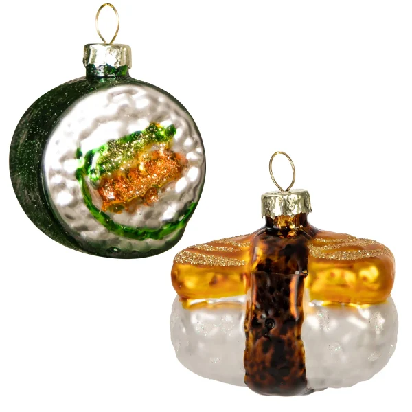 Joyin Christmas Tamagoyaki Sushi And Sushi Roll Set Christmas Tree Decoration 4 Joyin Christmas Tamagoyaki Sushi And Sushi Roll Set Christmas Tree Decoration - Image 2