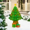Joyin Christmas Tree Design Outdoor Yard Signs 22in -Christmas Ornaments Sales Store Christmas Tree Yard Sign 1 result 600x600 1