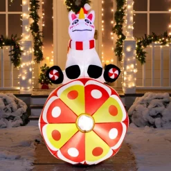 Joiedomi 6ft Christmas Unicorn With Ornaments LED Inflatable Yard Decor 11 Joiedomi 6ft Christmas Unicorn With Ornaments LED Inflatable Yard Decor -Christmas Ornaments Sales Store Christmas Unicorn with Ornaments 6ft 1 1 600x600 1