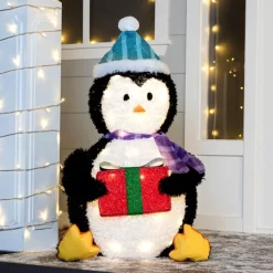 Joiedomi Collapsible LED Light Up Penguin Decoration 30in 10 Joiedomi Collapsible LED Light Up Penguin Decoration 30in -Christmas Ornaments Sales Store Collapsible Penguin LED Yard Light 30in 2 600x600 1