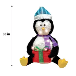 Joiedomi Collapsible LED Light Up Penguin Decoration 30in 12 Joiedomi Collapsible LED Light Up Penguin Decoration 30in -Christmas Ornaments Sales Store Collapsible Penguin LED Yard Light 30in 3 600x600 1