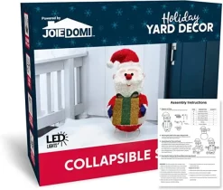 Joiedomi Collapsible Santa LED Yard Light 22in 11 Joiedomi Collapsible Santa LED Yard Light 22in -Christmas Ornaments Sales Store Collapsible Santa LED Yard Light 22in 5 600x511 1