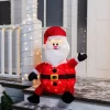 Joiedomi Collapsible LED Light Up Santa Decoration 30in