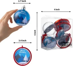 Joiedomi 6Pcs DIY Christmas Photo Ornaments -Christmas Ornaments Sales Store DIY Christmas Photo Ornaments 6 Pcs 4 result 600x540 1