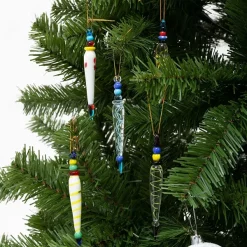 Joyin 12pcs Christmas Tree Colorful Glass Icicle Ornaments 10 Joyin 12pcs Christmas Tree Colorful Glass Icicle Ornaments -Christmas Ornaments Sales Store Glass Icicle Ornaments 12 Pcs 4 result 600x600 1