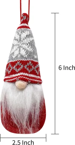 Joyin Gnome Christmas Tree Topper, 1 Pc + Gnome Ornaments Set Of 6 -Christmas Ornaments Sales Store Gnome Christmas Tree Topper 1 Pc Gnome Ornaments Set of 6 5 result 600x1166 1