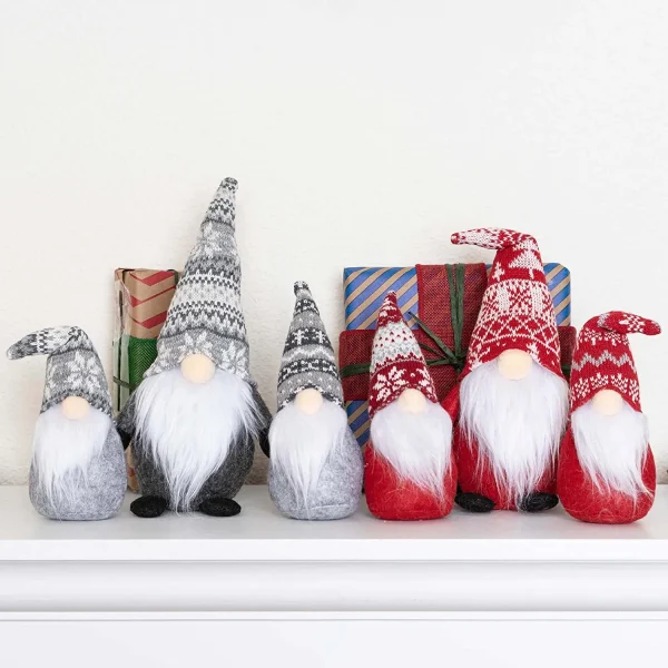 Joyin 6Pcs Gnome Family Set 6 Joyin 6Pcs Gnome Family Set - Image 4