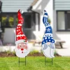 Joyin Snowman And Santa Christmas Yard Signs -Christmas Ornaments Sales Store Gnome and Santa Metal Yard Signs 1 result 600x600 1