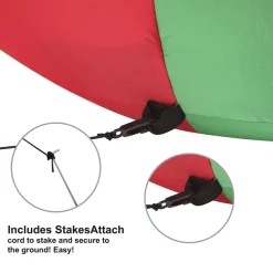 Joiedomi 6ft Christmas Inflatable Flamingo On Ornament -Christmas Ornaments Sales Store Large Flamingo on Ornament Inflatable 6ft 3 result 600x600 1