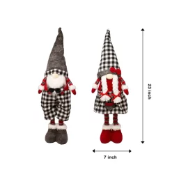 Joyin Long Leg Standing Gnome Couple(Black Buffalo) 23in 13 Joyin Long Leg Standing Gnome Couple(Black Buffalo) 23in -Christmas Ornaments Sales Store Long Leg Standing Gnome CoupleBlack Buffalo 23in 2 result 600x600 1