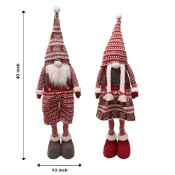 Joyin Long Leg Standing Gnome Couple(Knitting Style) 40in -Christmas Ornaments Sales Store Long Leg Standing Gnome CoupleKnitting Style 40in 3 result 600x600 1