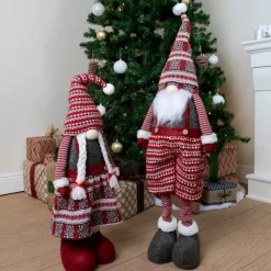 Joyin Long Leg Standing Gnome Couple(Knitting Style) 40in -Christmas Ornaments Sales Store Long Leg Standing Gnome CoupleKnitting Style 40in 5 result 600x600 1