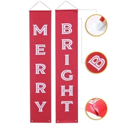 Joyin Merry And Bright Christmas Door Banners 12 Joyin Merry And Bright Christmas Door Banners -Christmas Ornaments Sales Store Merry and Bright Christmas Banner 4 result result 600x600 1