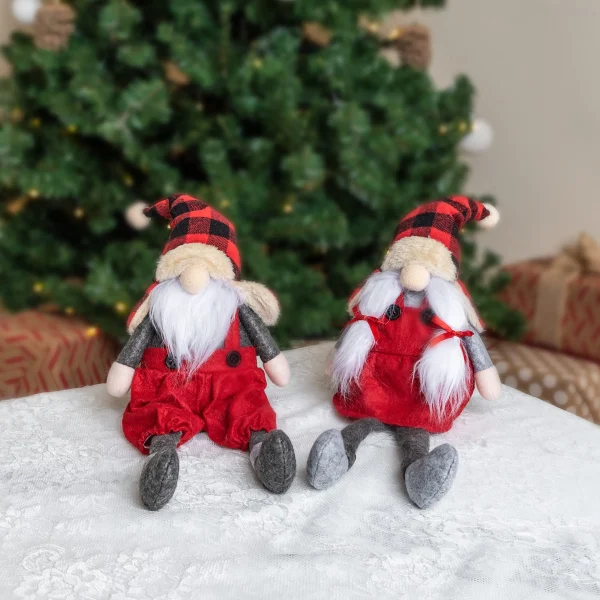 Joyin Nordic Style Christmas Gnome Couple 4 Joyin Nordic Style Christmas Gnome Couple - Image 2